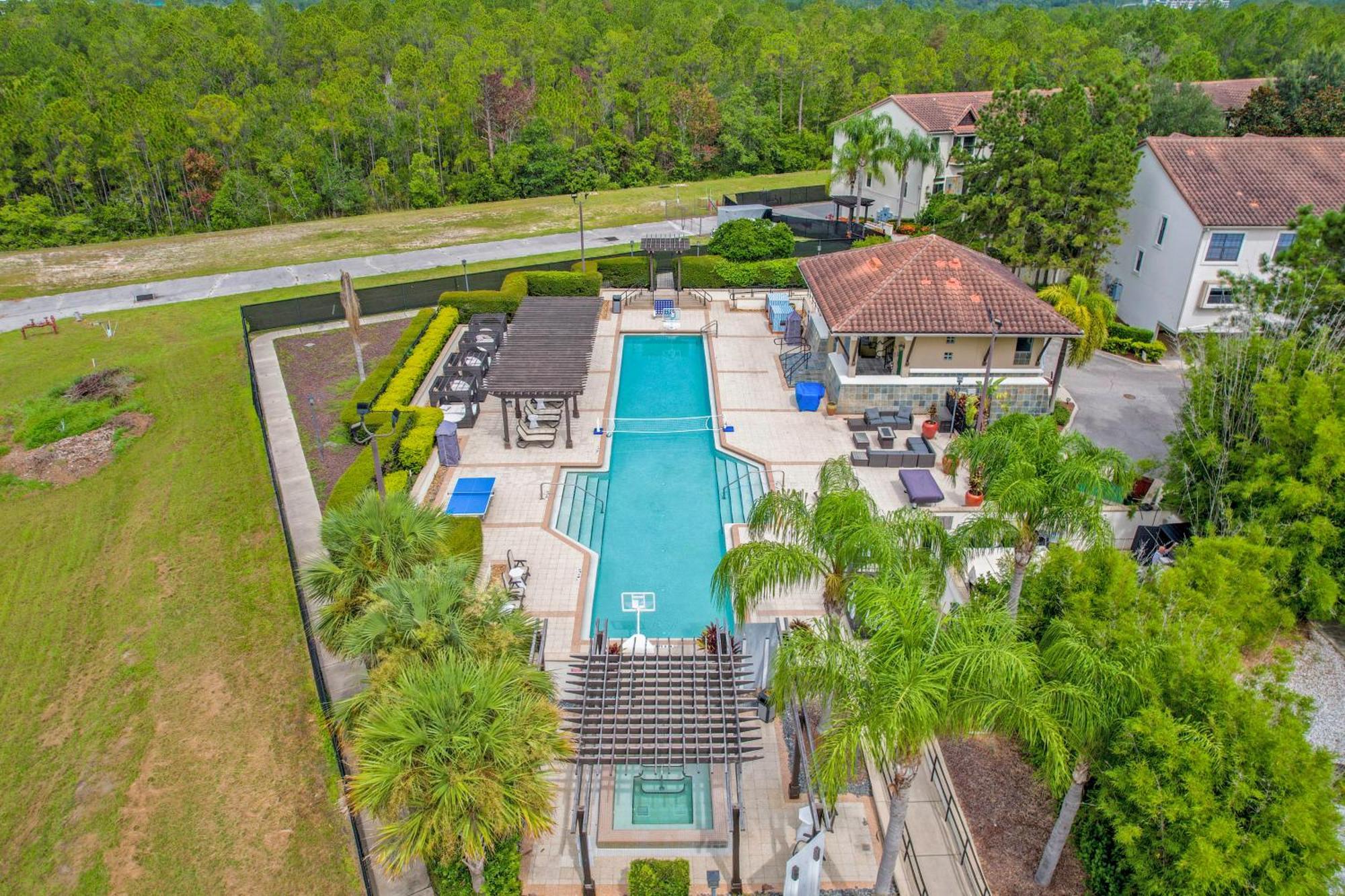 Cozy & Elegant 4Br Enchanted Townhouse - 1 Mile To Disney With Resort Pool, Gym, & Jacuzzi オーランド エクステリア 写真